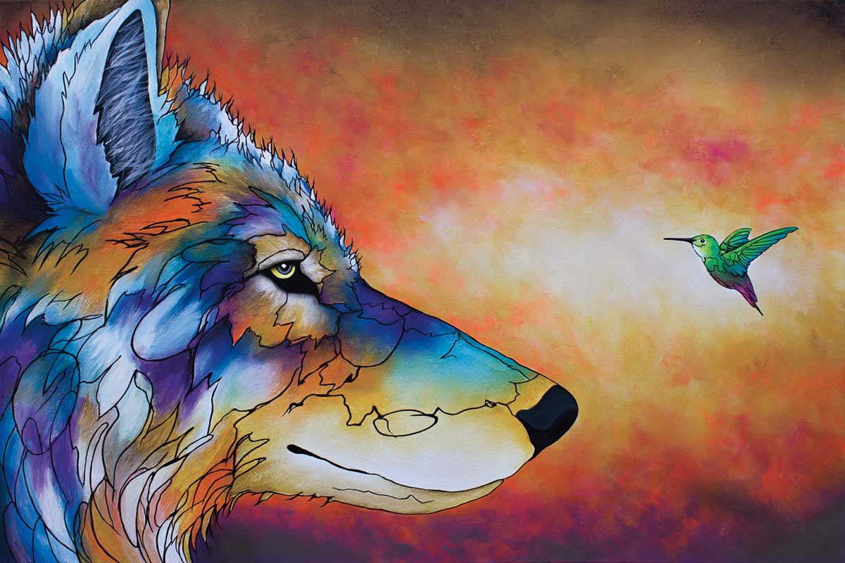 Desert Conversations by artist  Micqaela Jones