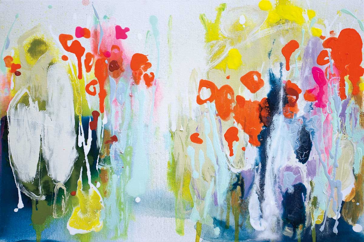 My Garden by artist  Claire Desjardins