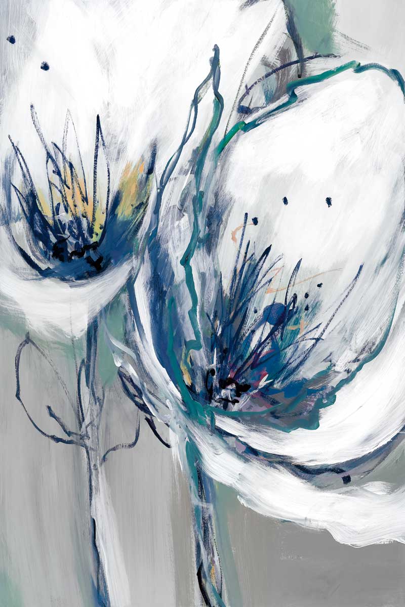 Seafoam Blooms II by artist  A. Fitzsimmons