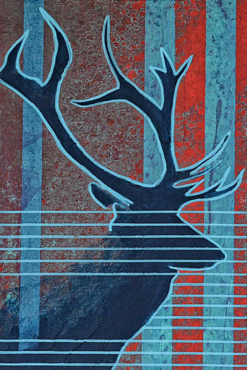 Bulk Elk by artist  Bill Hensley