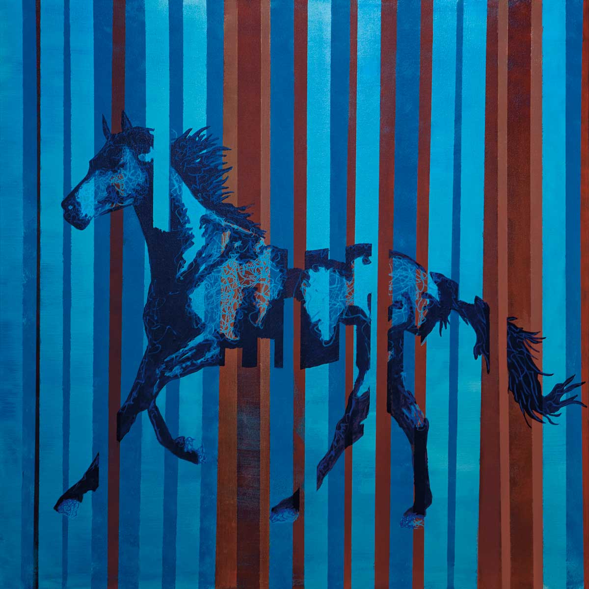 Stallion by artist  Bill Hensley