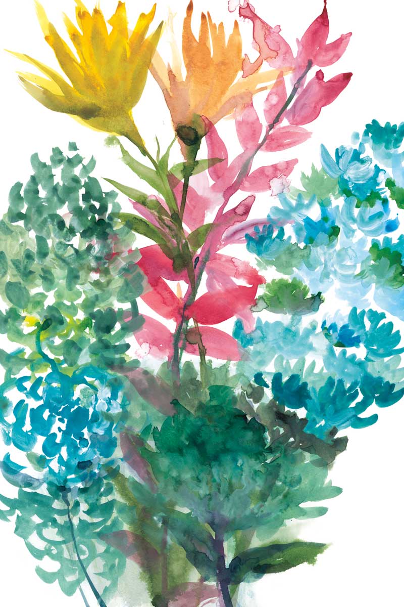 Sweetheart Bouquet by artist  Rebecca Meyers