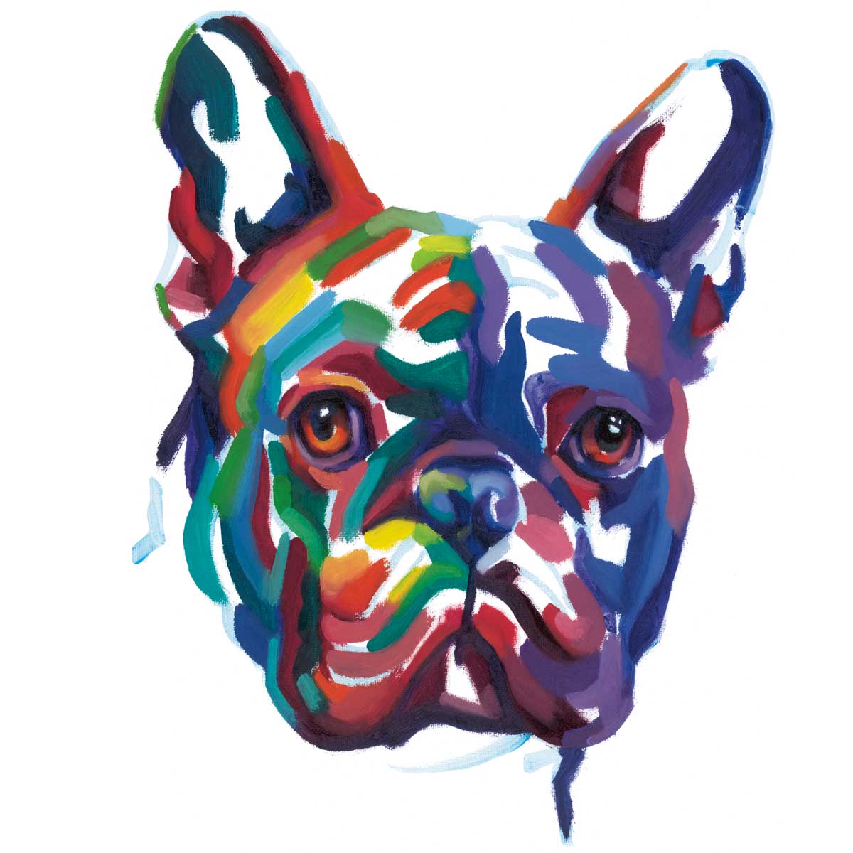 Frenchie by artist  Andrew Talbot