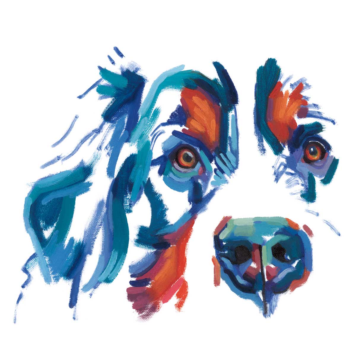 Cocker Spaniel by artist  Andrew Talbot