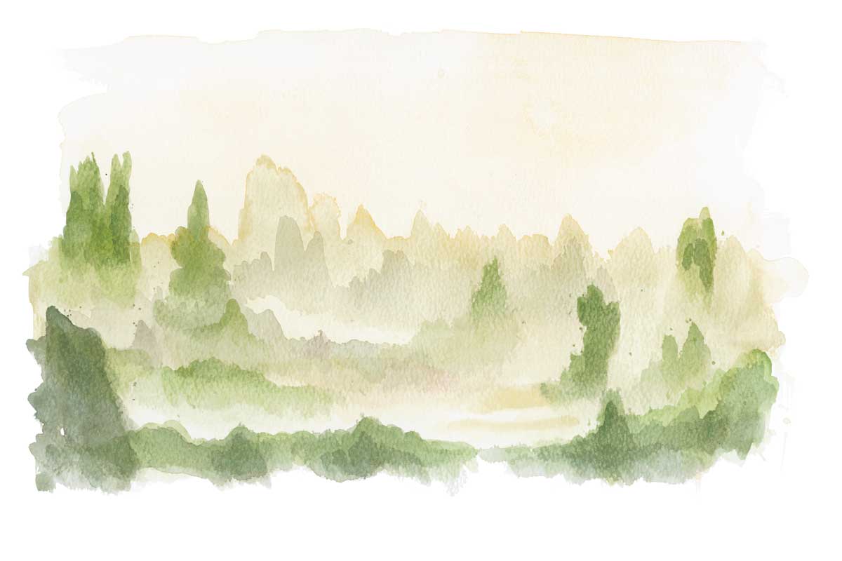 Green Beginnings by artist  Andrew Talbot