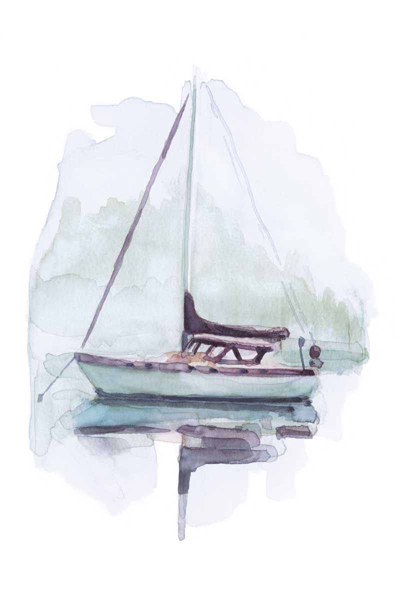 Shelter's Cove by artist  Andrew Talbot