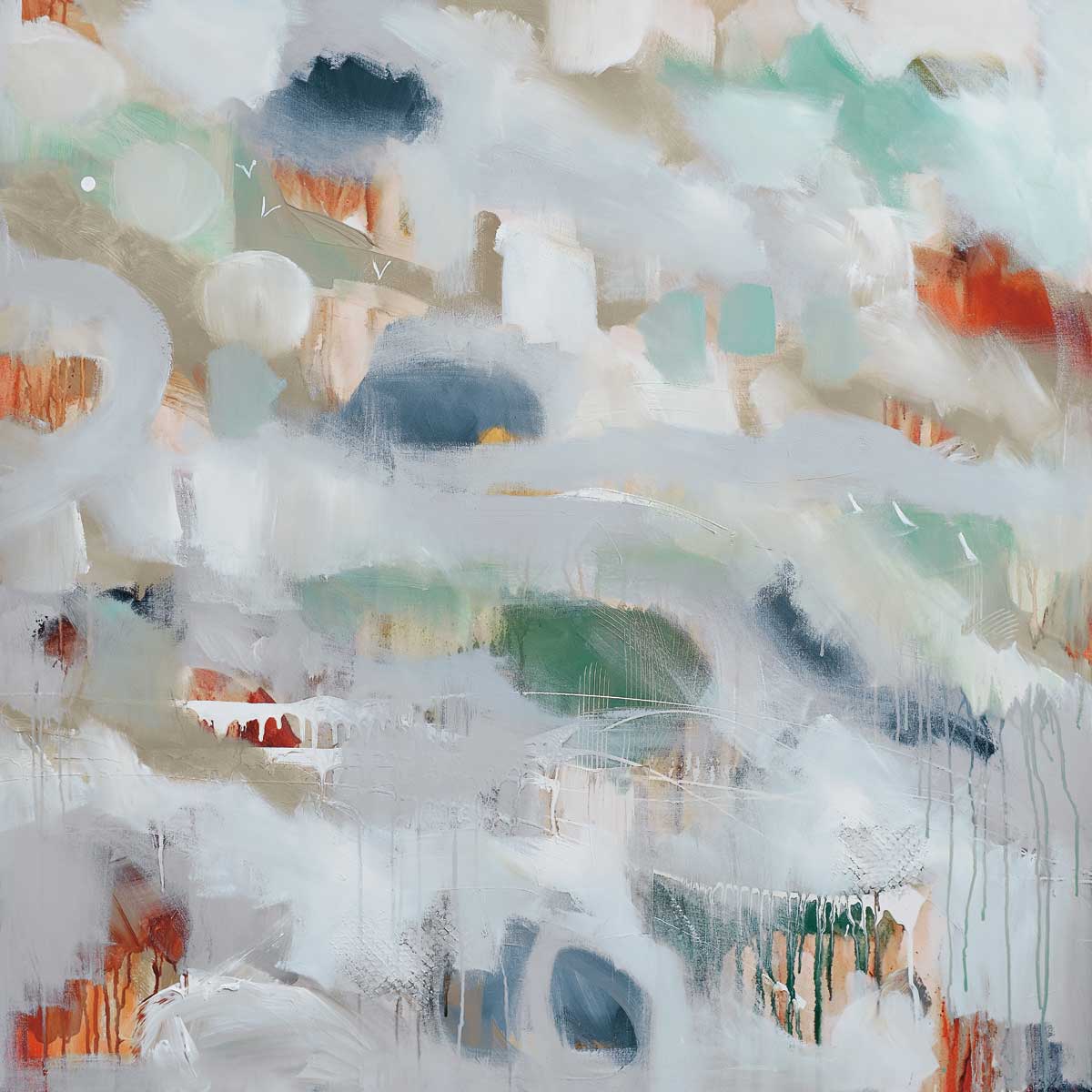 Creek to Coast I by artist  A. Brooks