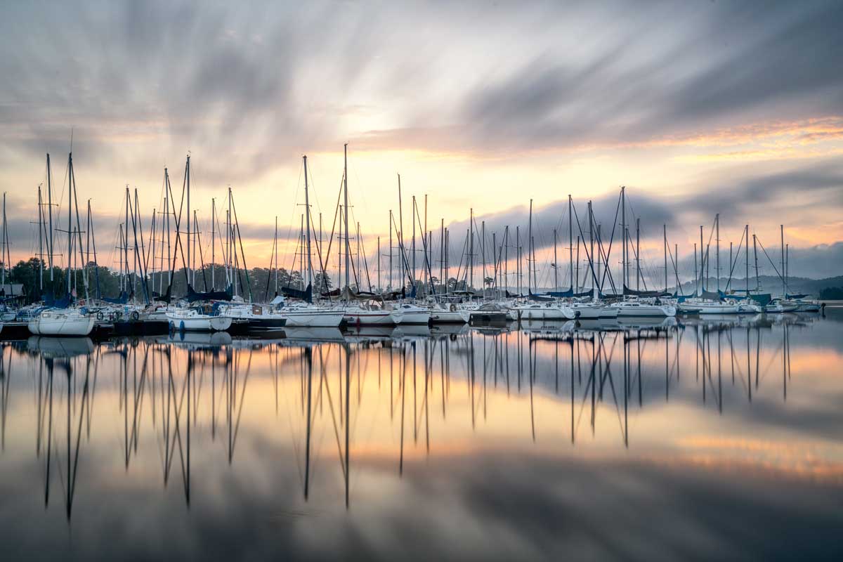 Sailors Sunrise by artist  D. Burt