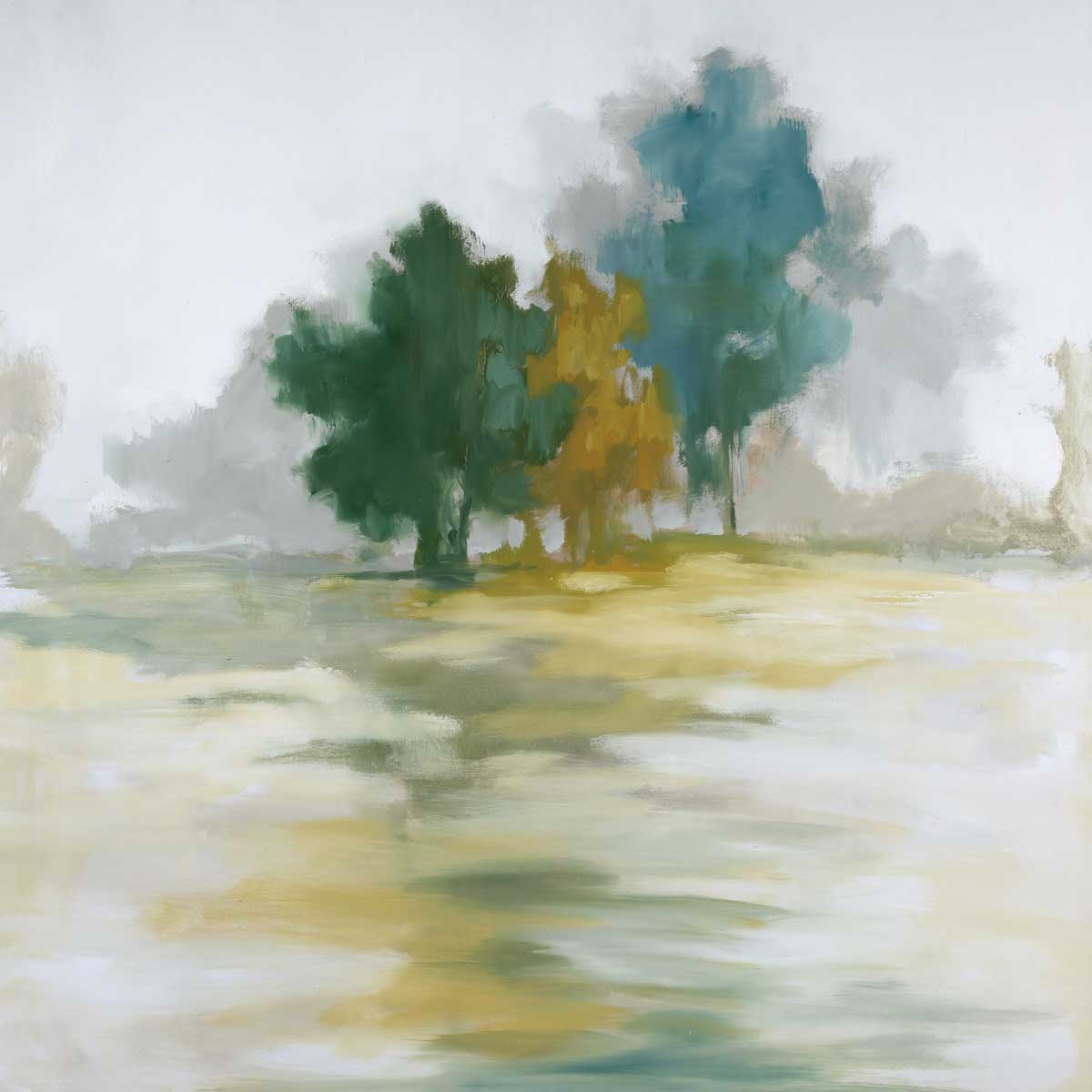 Back Road Trees by artist  Jacqueline Ellens