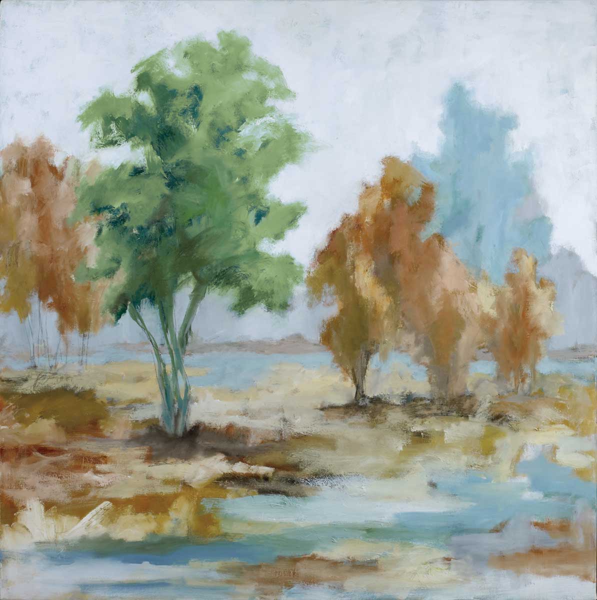 Flooded Fields by artist  Jacqueline Ellens