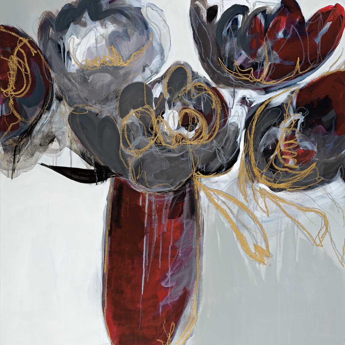 Ruby & Grey by artist  A. Fitzsimmons