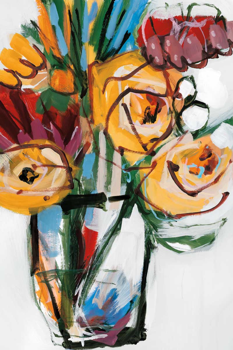 November Blooms II by artist  A. Fitzsimmons