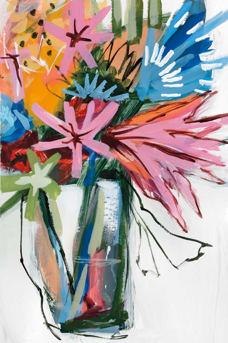 November Blooms III by artist  A. Fitzsimmons