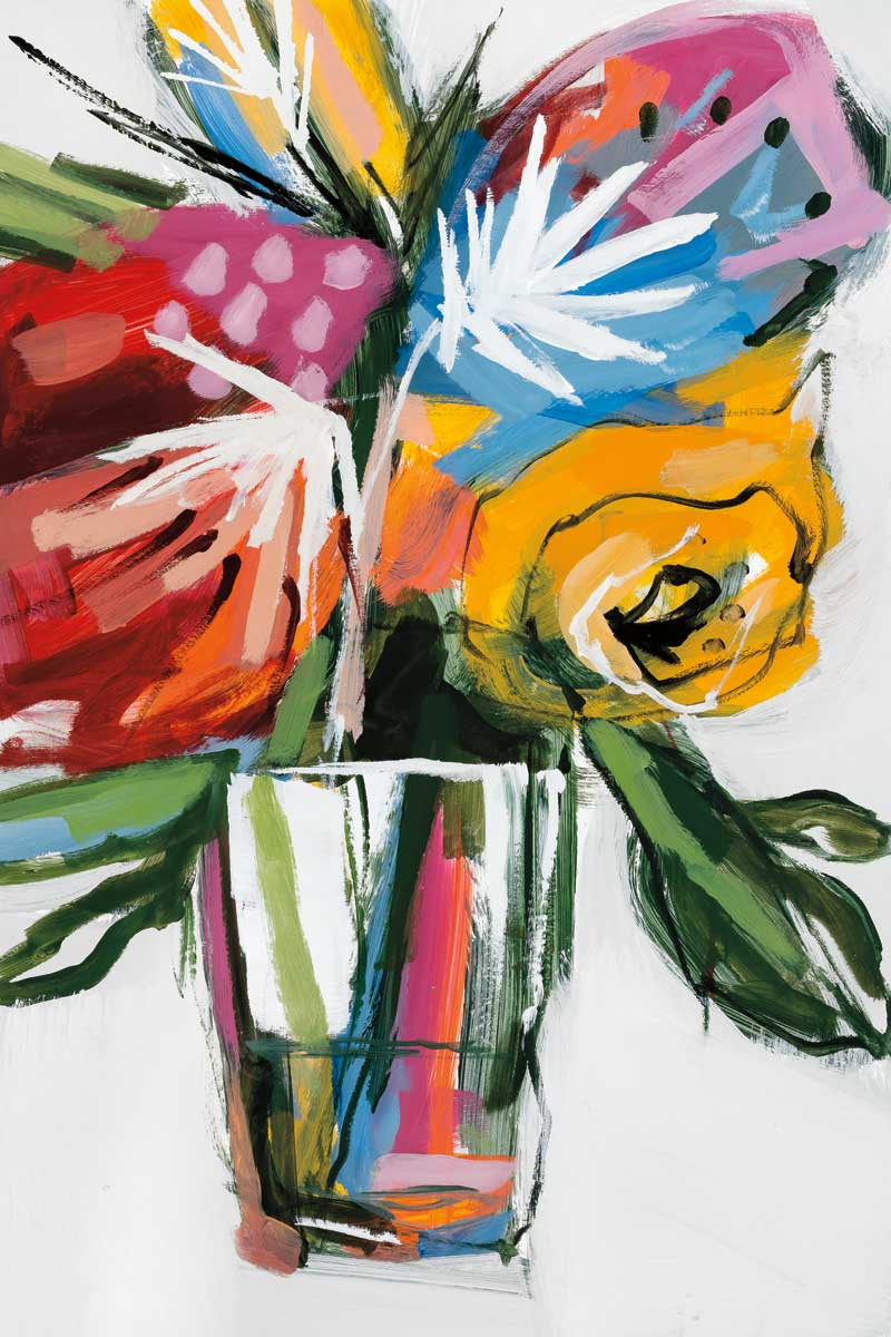 November Blooms V by artist  A. Fitzsimmons