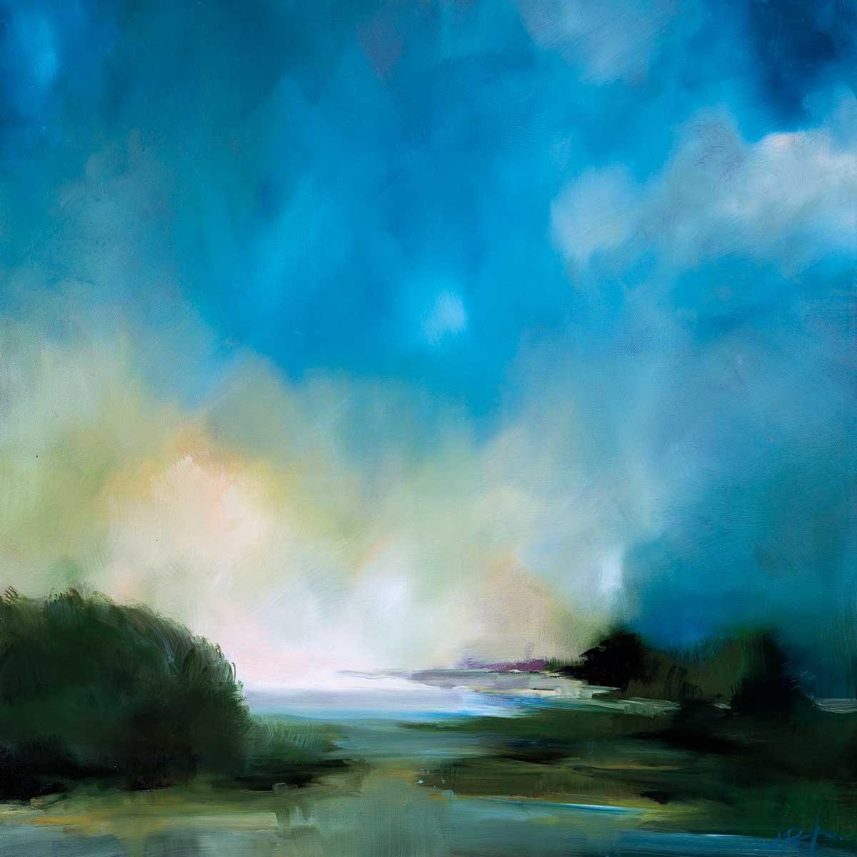 Misty Inlet by artist  Joanne Parent