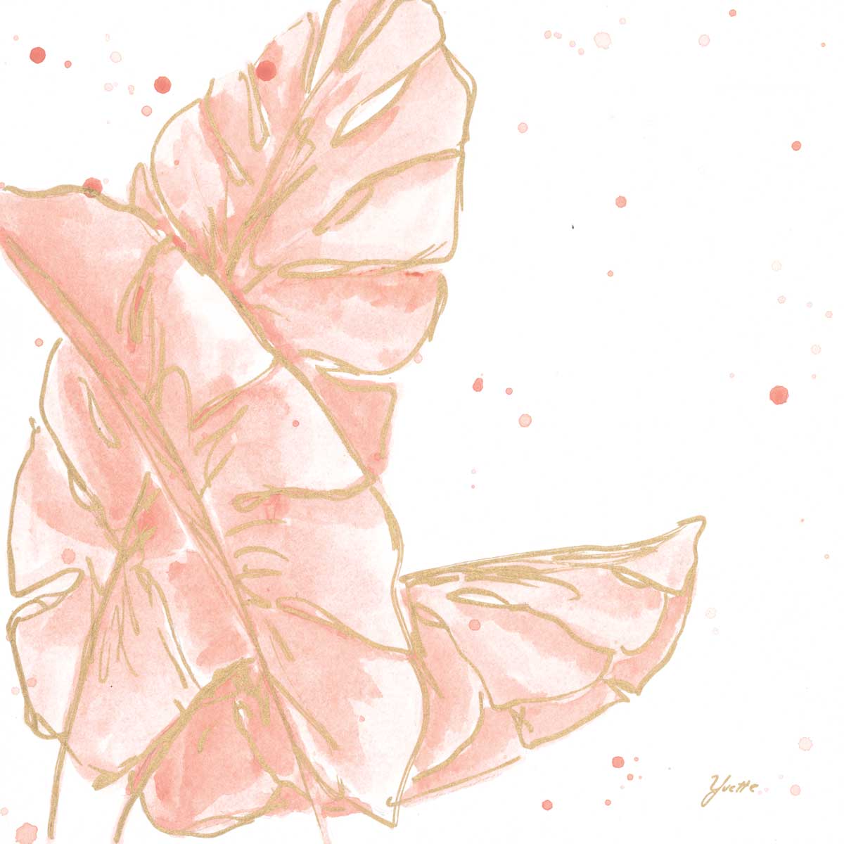 Tropical Twist II by artist  Yvette St. Amant