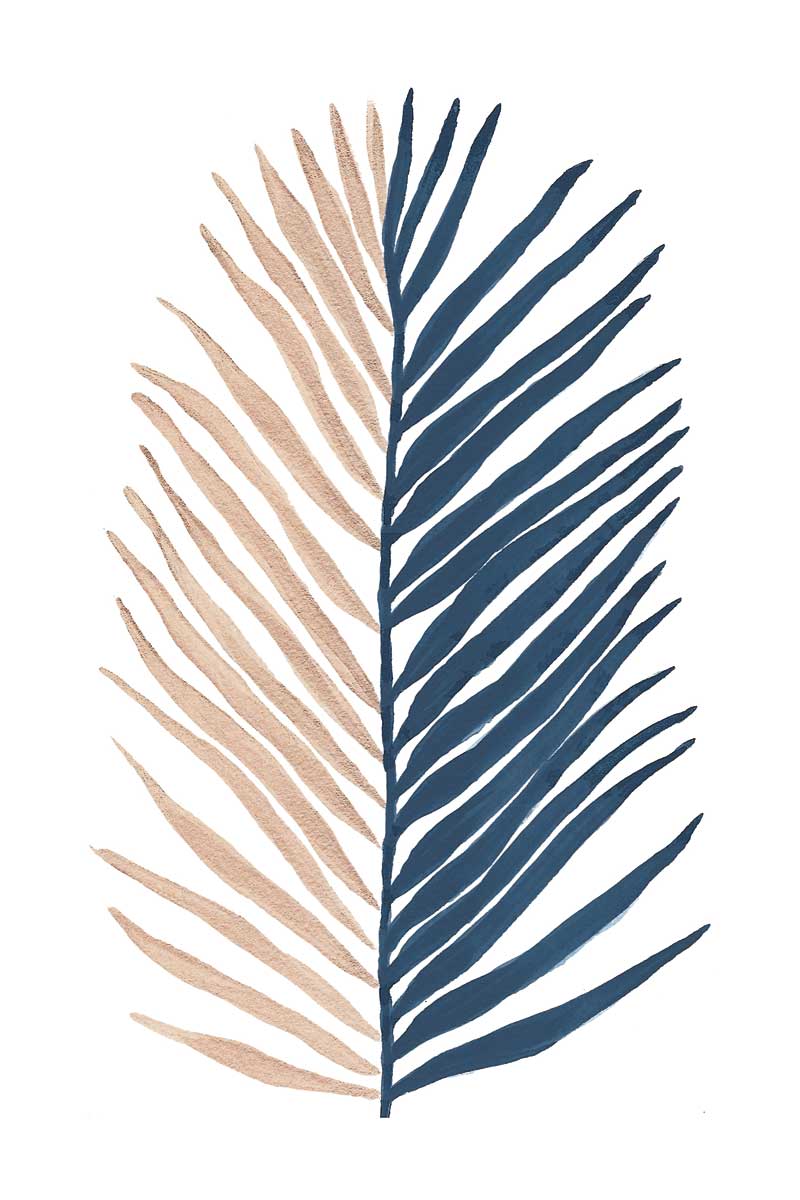 Modern Leaf II by artist  Yvette St. Amant