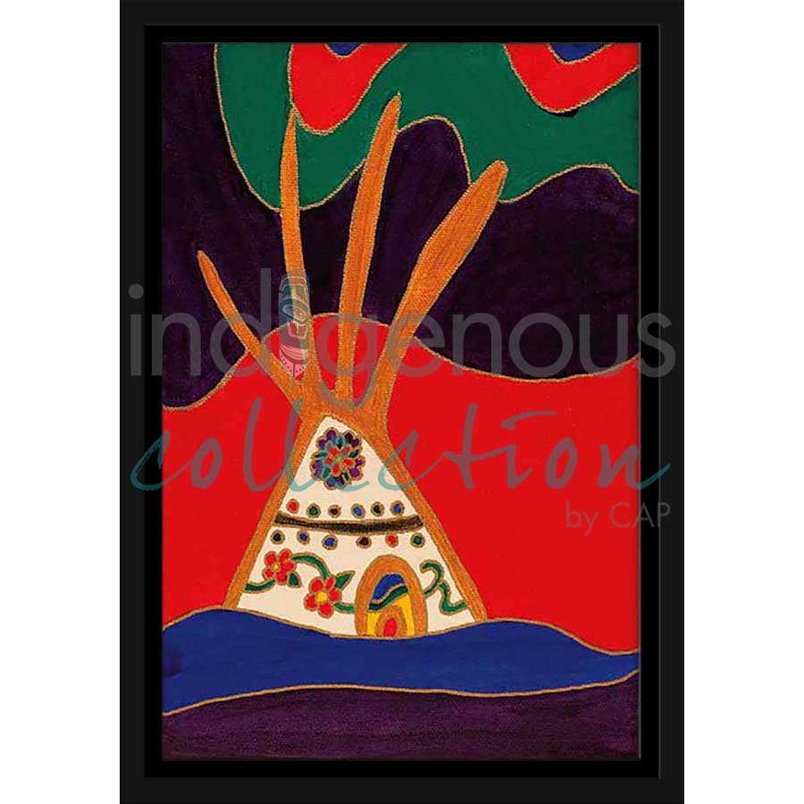 Dene Dreams by artist Dawn Oman - Denesuline (Chipewyan). Indigenous Collection
