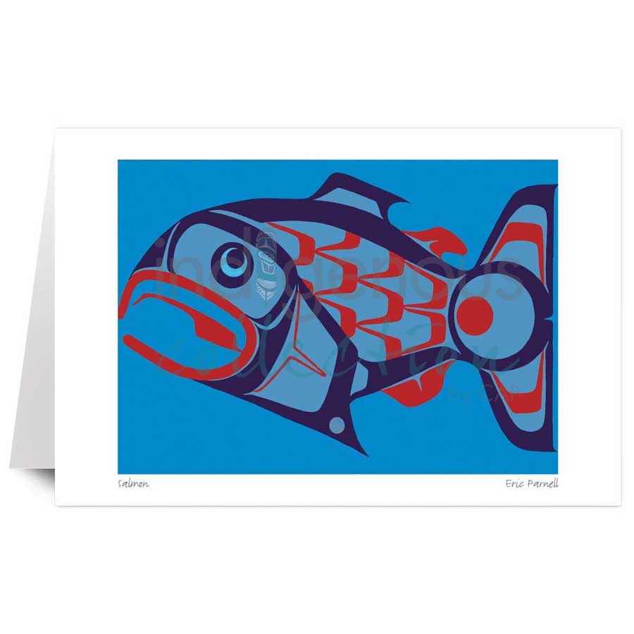 Salmon by artist Eric Parnell