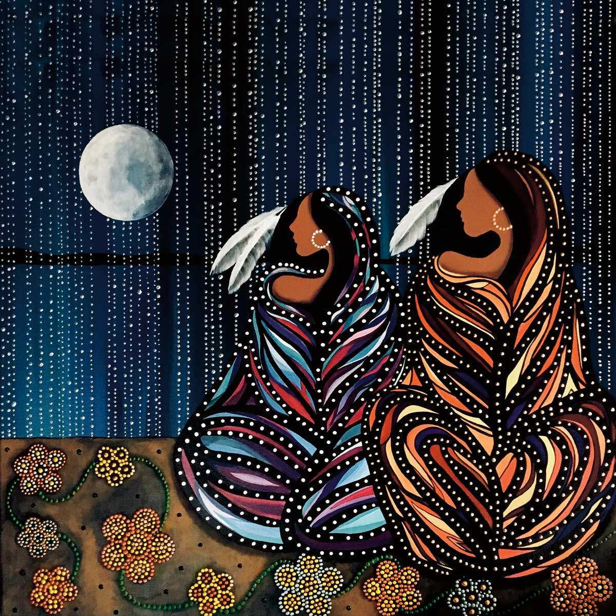 Sisters by artist  Betty Albert