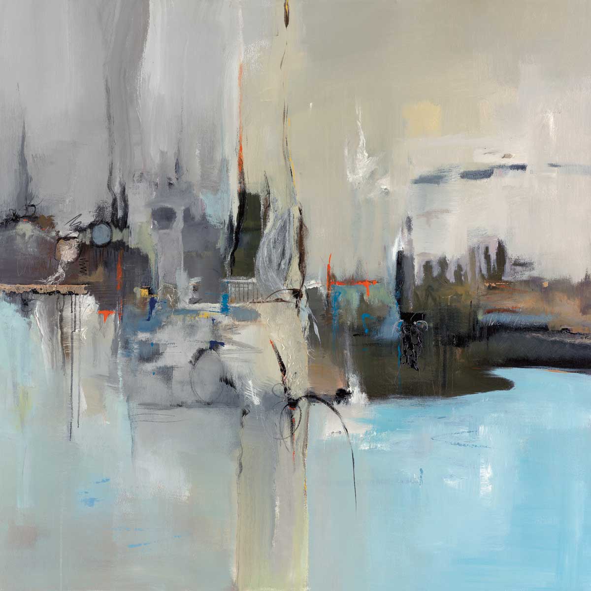 Mystic Harbour by artist  Victoria Jackson