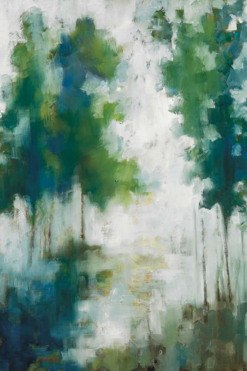 Lakehouse Trees by artist  Jacqueline Ellens