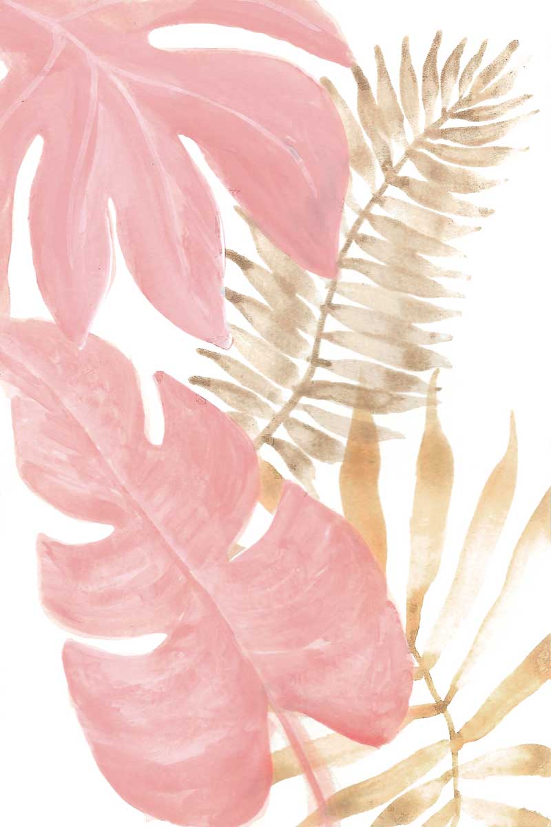 Blushing Tropics I by artist  Yvette St. Amant
