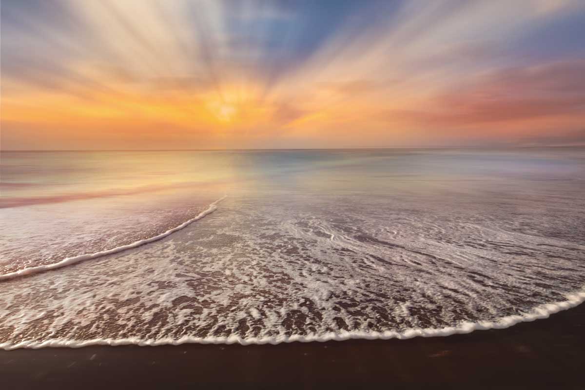 Waves at Dawn by artist  Celebrate Life Gallery