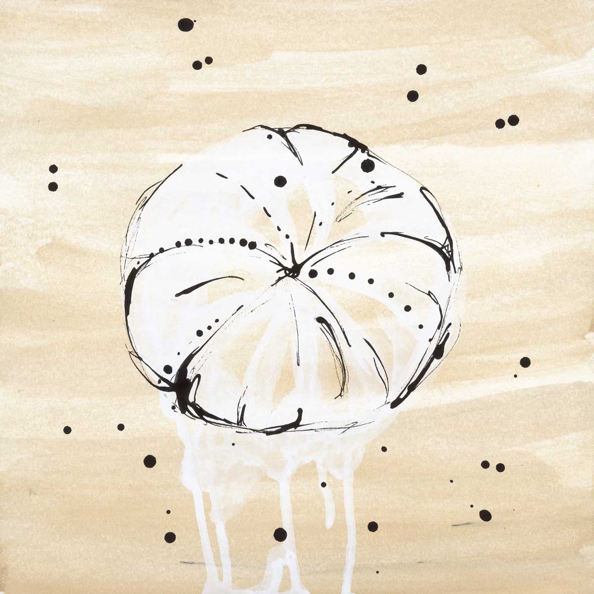 Ocean Gems I by artist  Yvette St. Amant