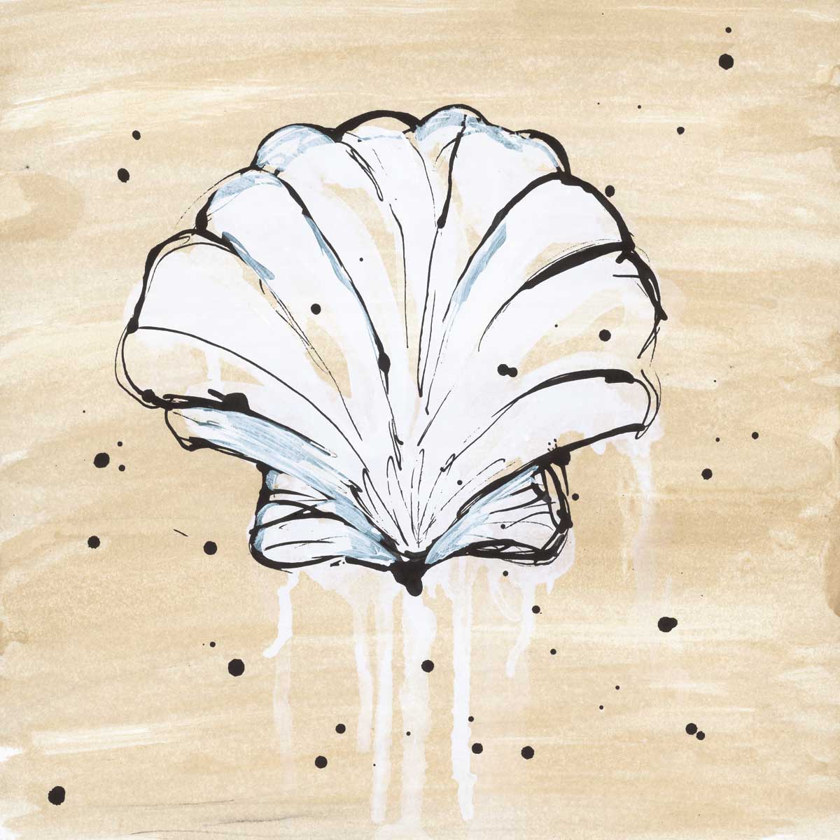 Ocean Gems III by artist  Yvette St. Amant