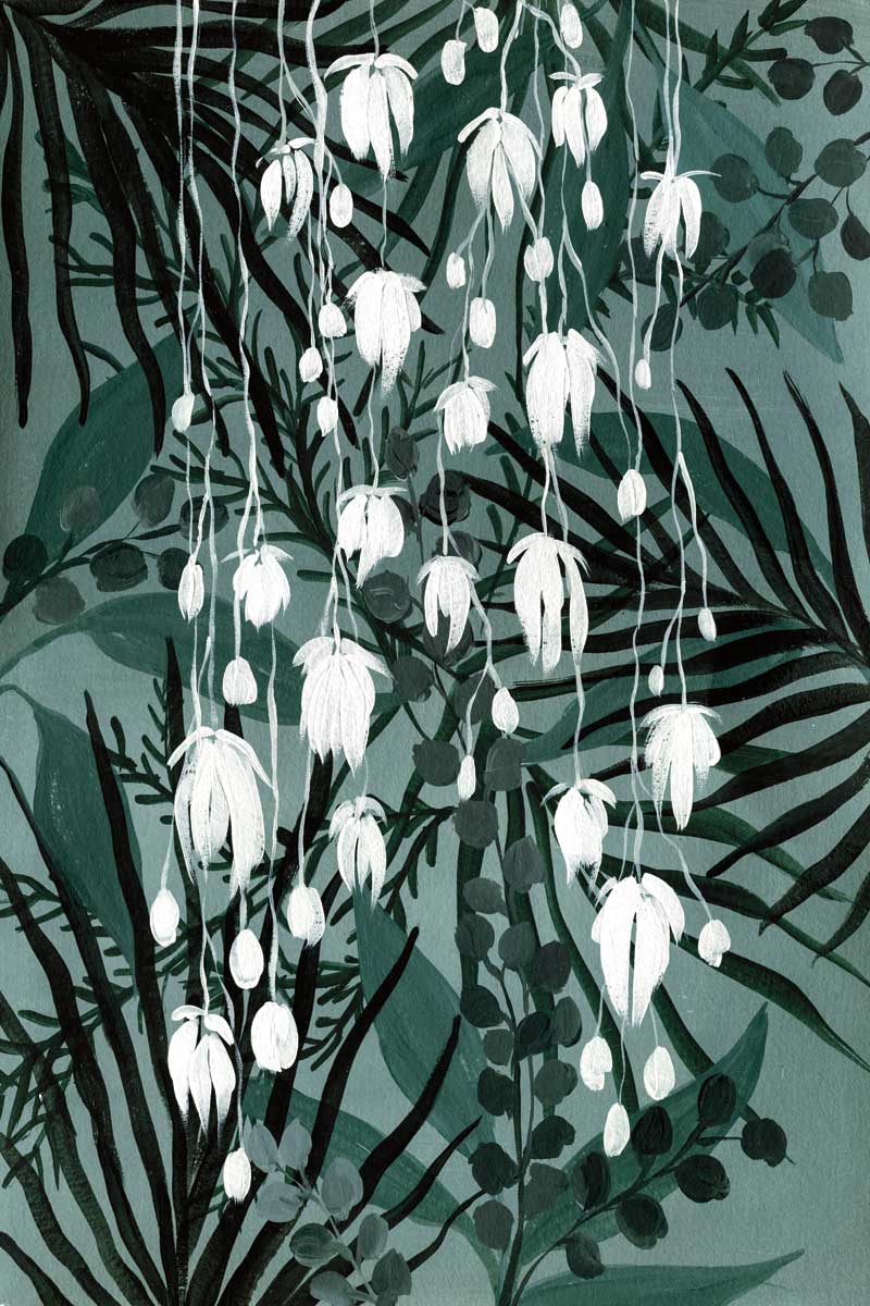 Farmhouse Floral II by artist  Yvette St. Amant