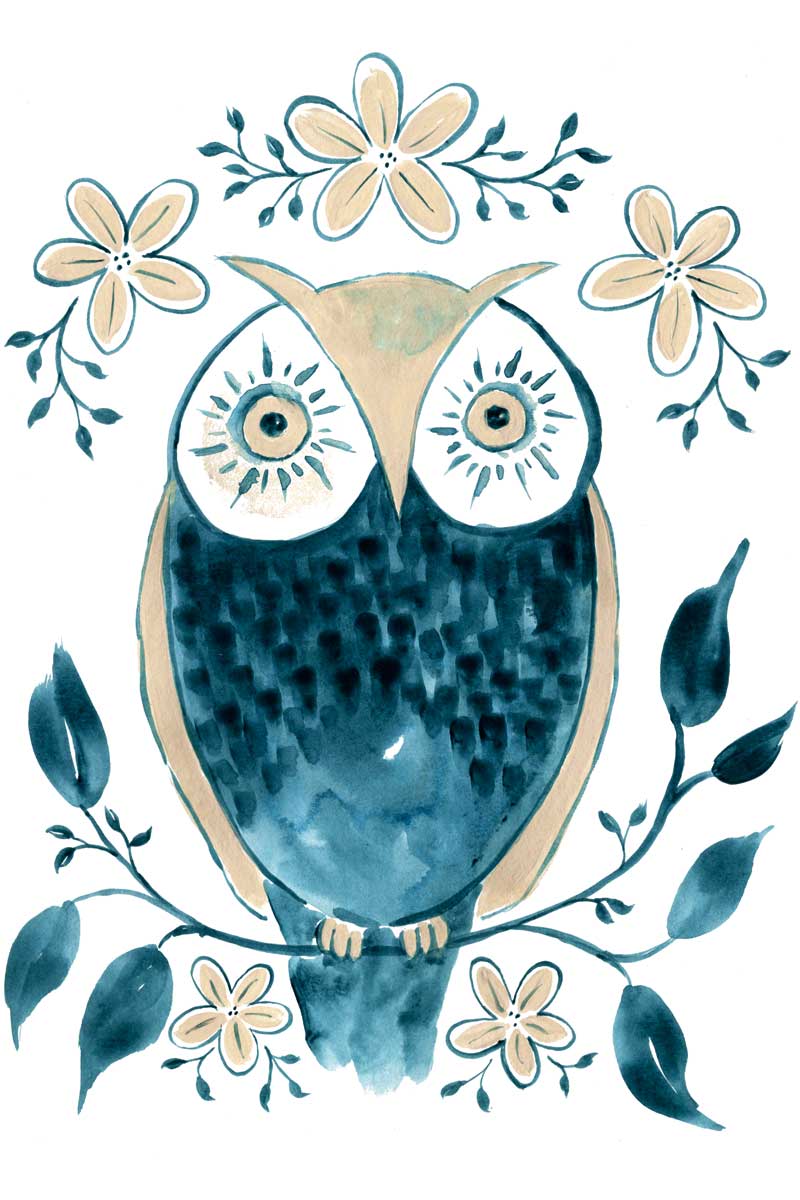 Owl See You II by artist  Yvette St. Amant