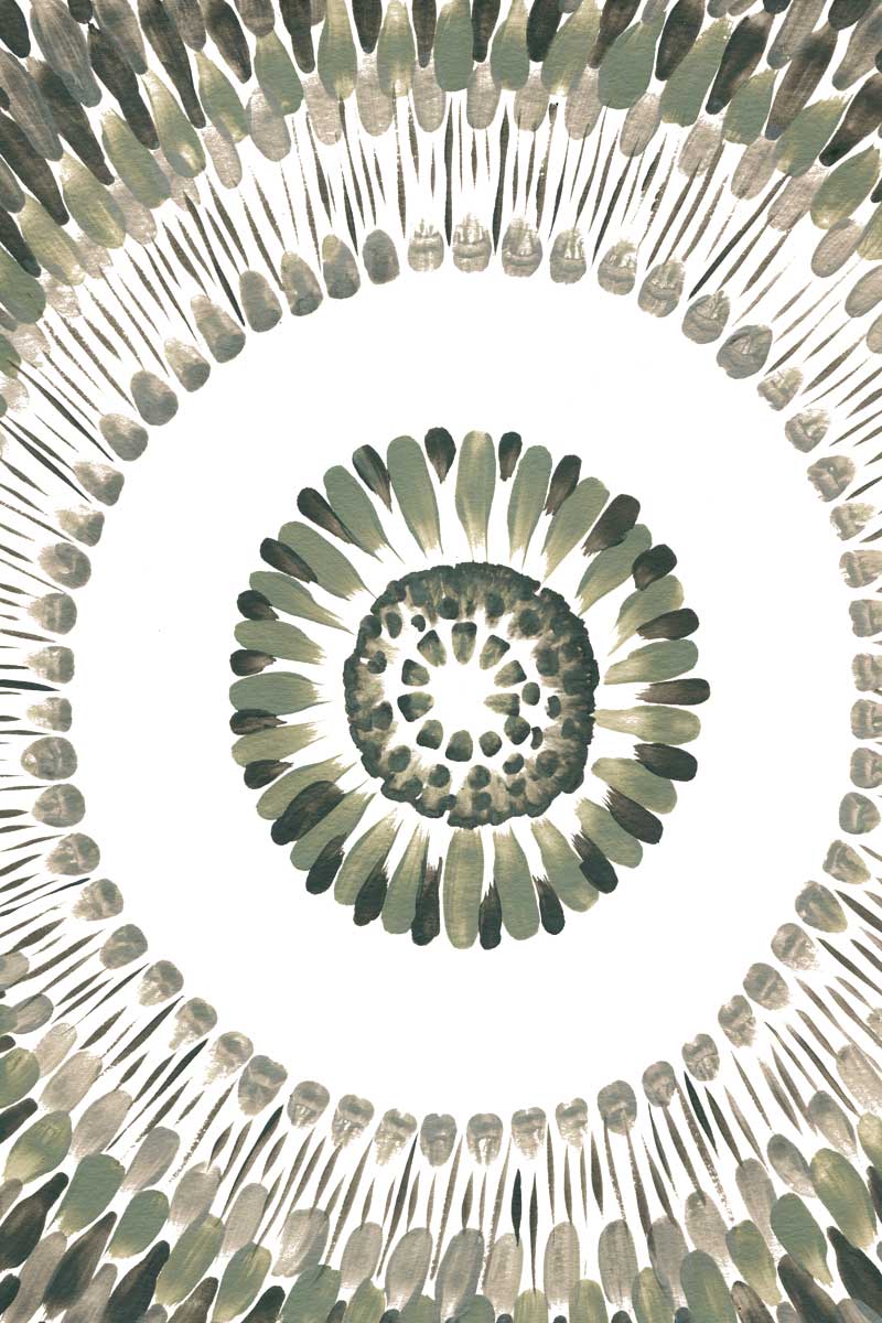 Quill Print II by artist  Yvette St. Amant