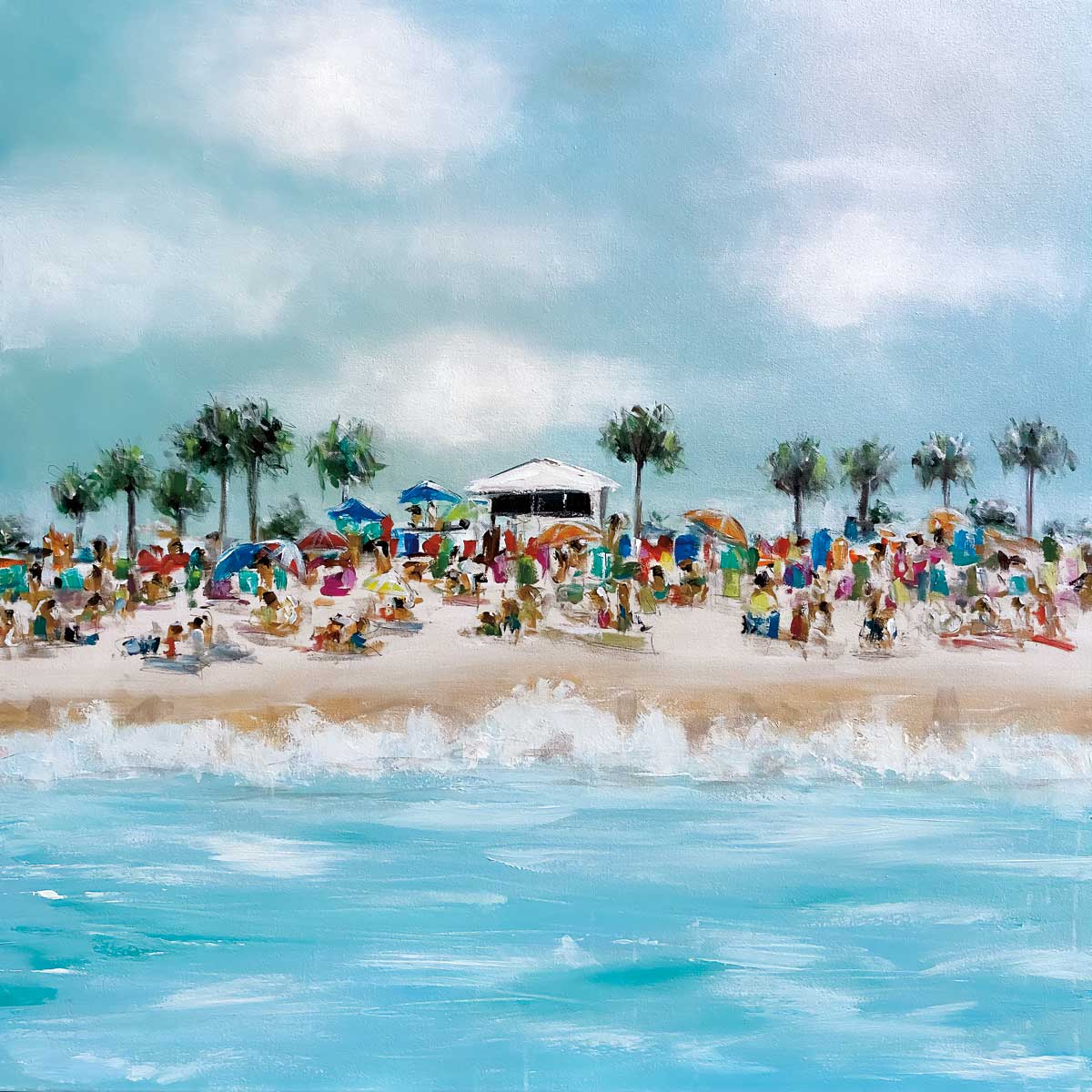 Cabana Beach by artist  Emma Bell