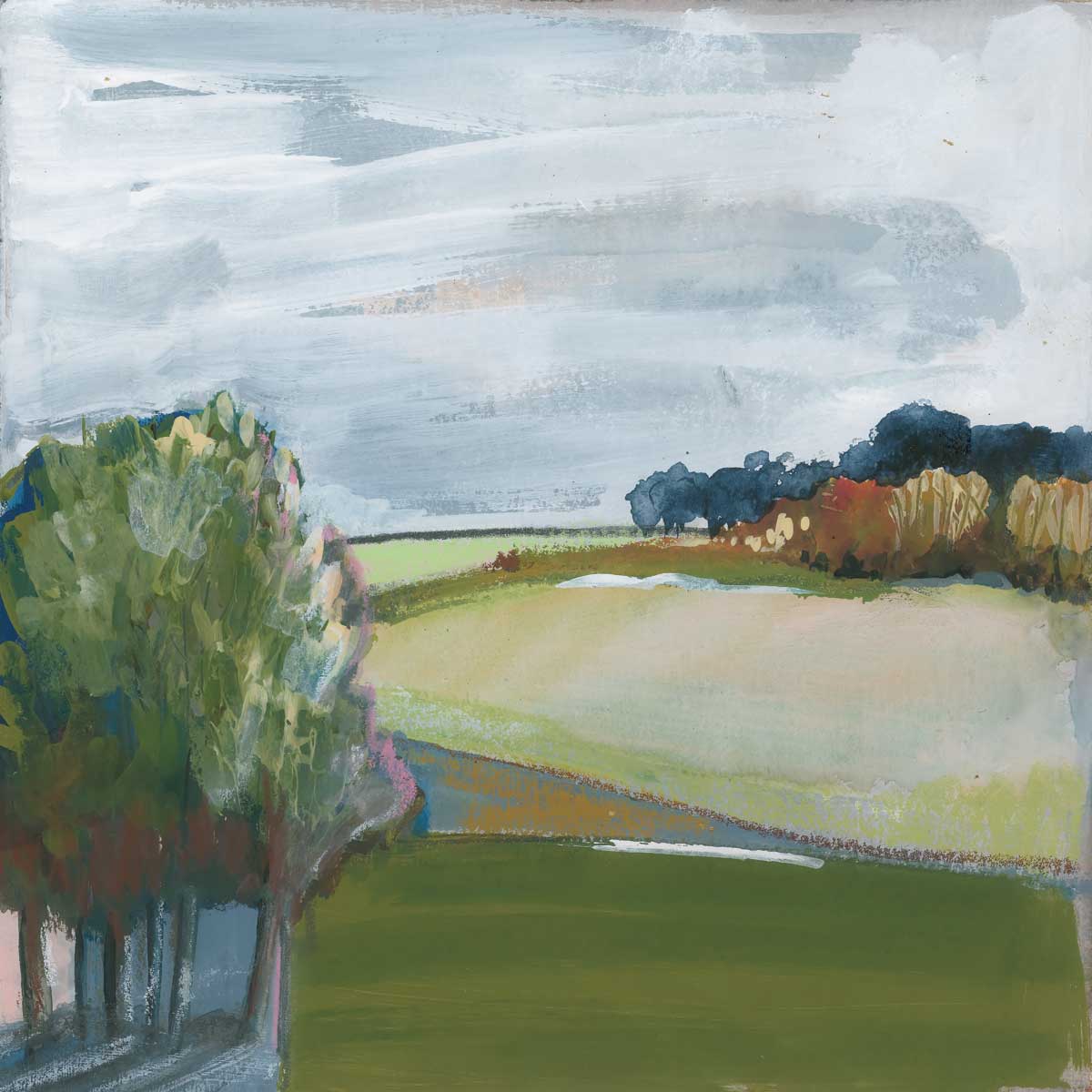 Spring is Starting I by artist  Leslie Bernsen