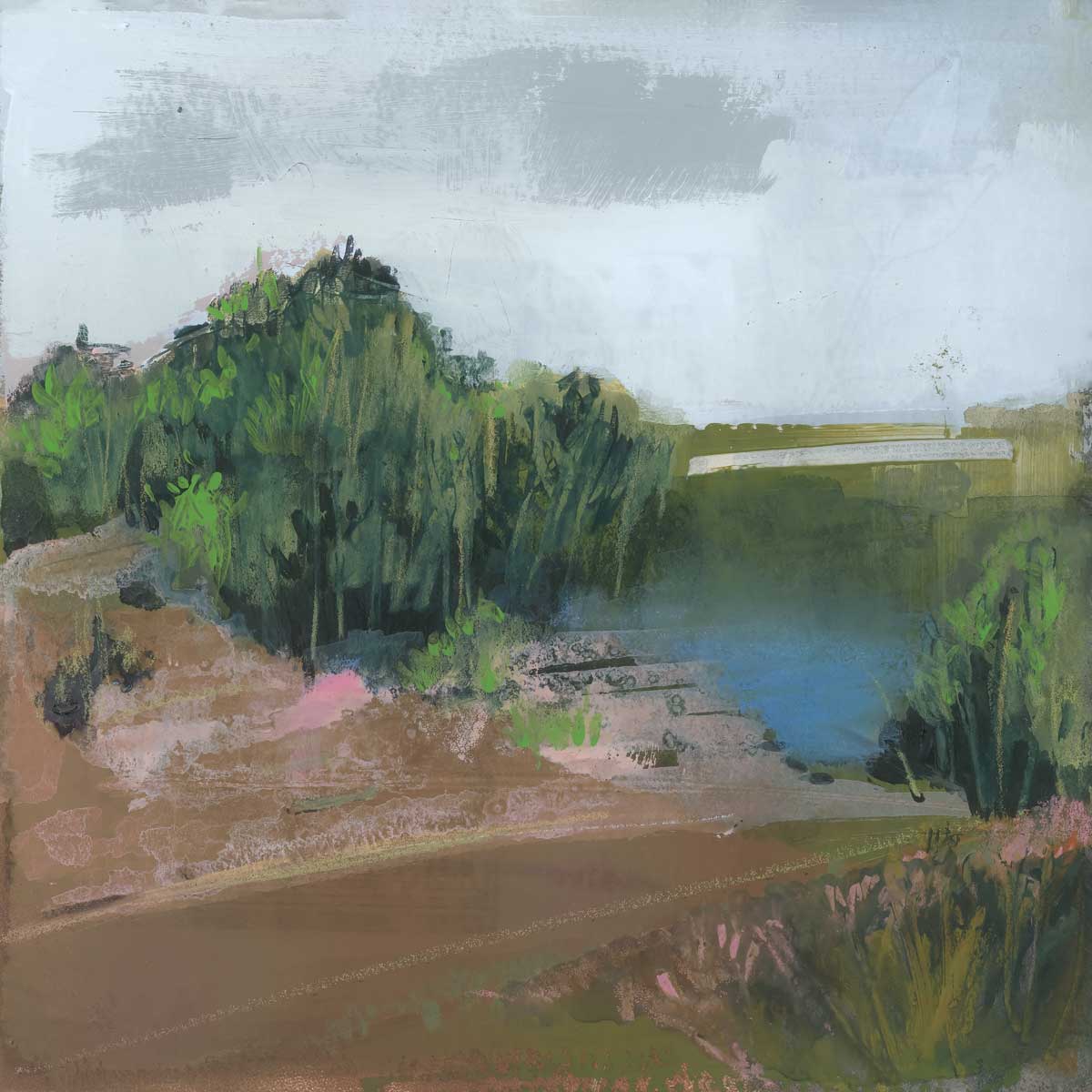 Spring is Starting II by artist  Leslie Bernsen