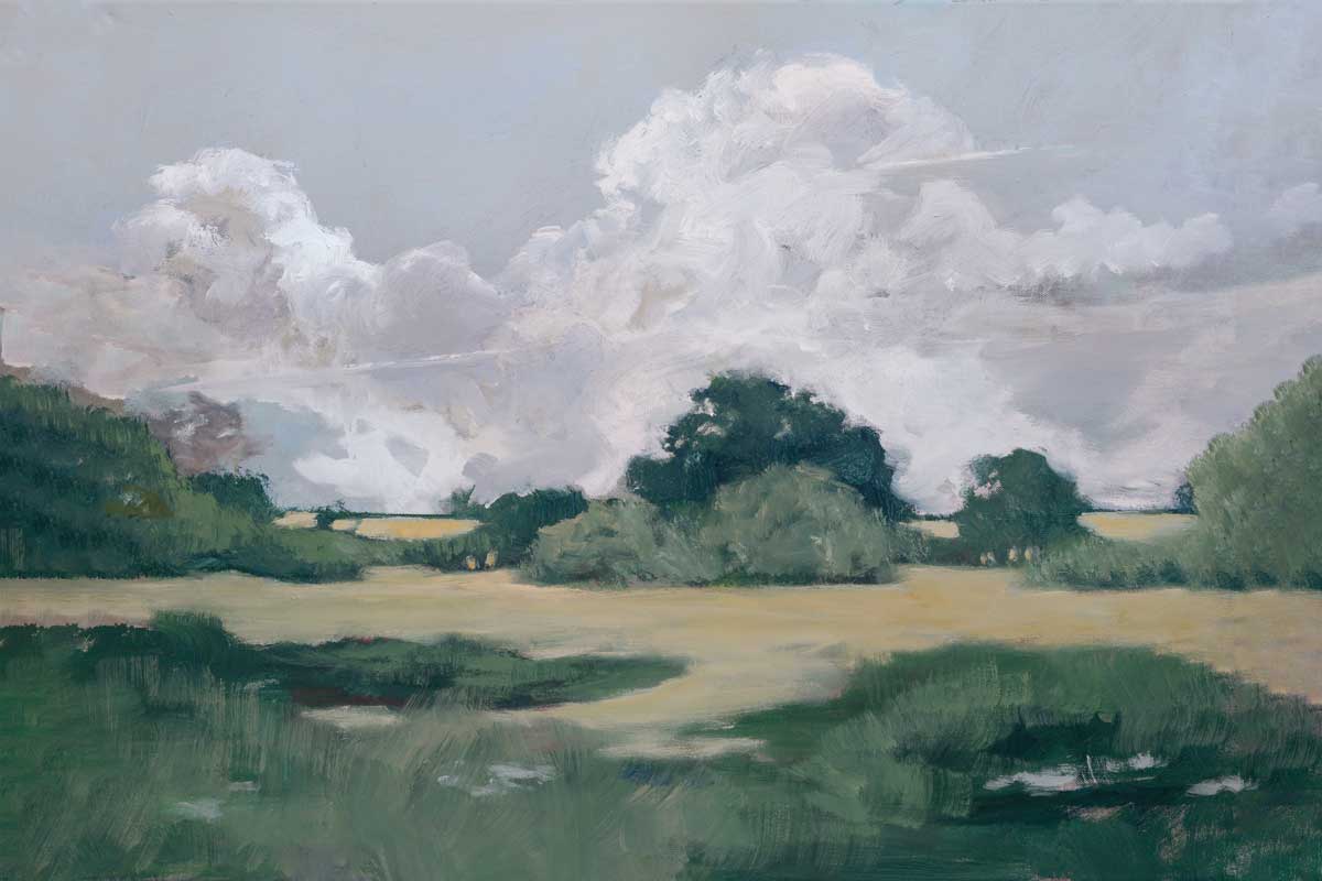 Earth and Sky IX by artist  Mary Parker Buckley