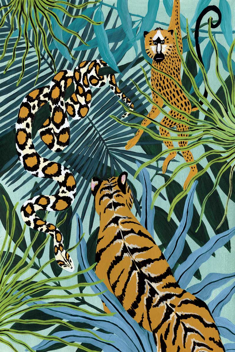 Animal Dance by artist  Yvette St. Amant