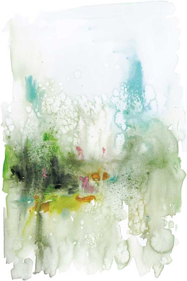 Tropical Monoscape II by artist  Yvette St. Amant