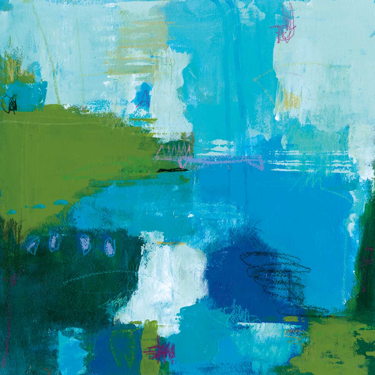 Beach Vibes II by artist  Amy Leigh Carstensen