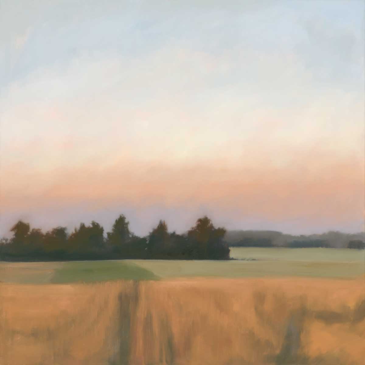 Harvest Evening by artist  Megan Lightell