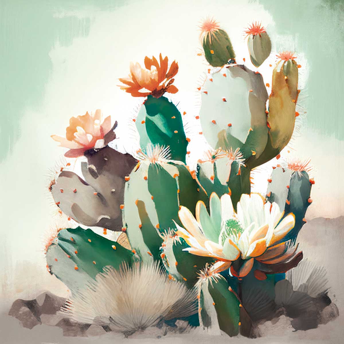 Desert Bloom by artist  Titan Turner