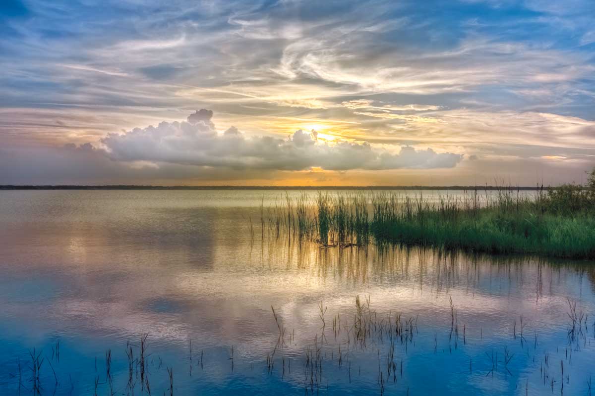 Floating Over the Lake by artist  Celebrate Life Gallery