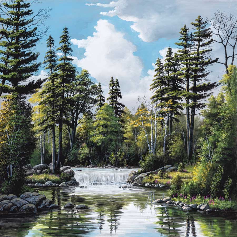 Before the Falls by artist  Bill Saunders