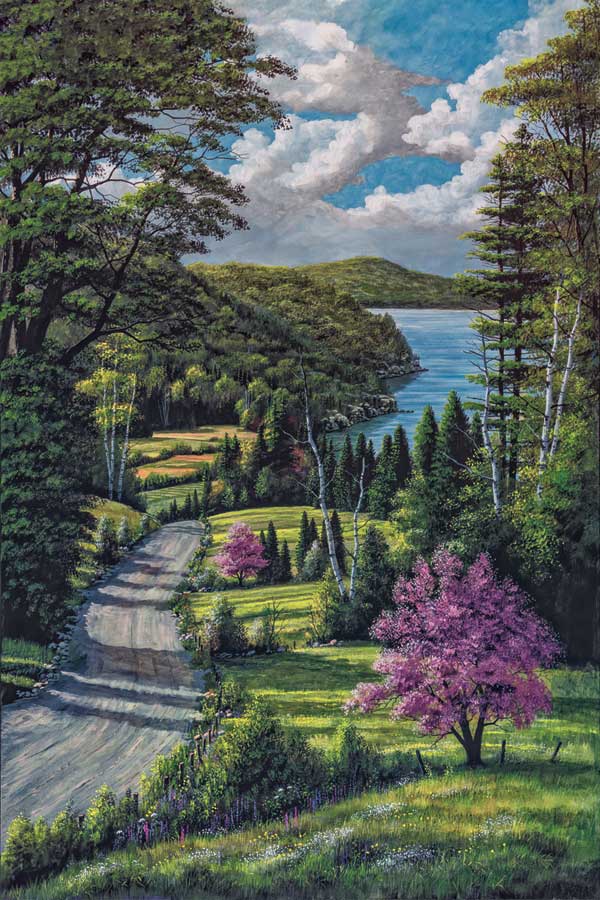 Down Another Country Road by artist  Bill Saunders