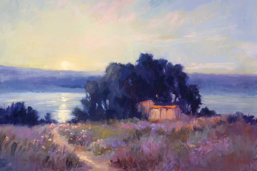 Moon Flower by artist  Brigitte Curt