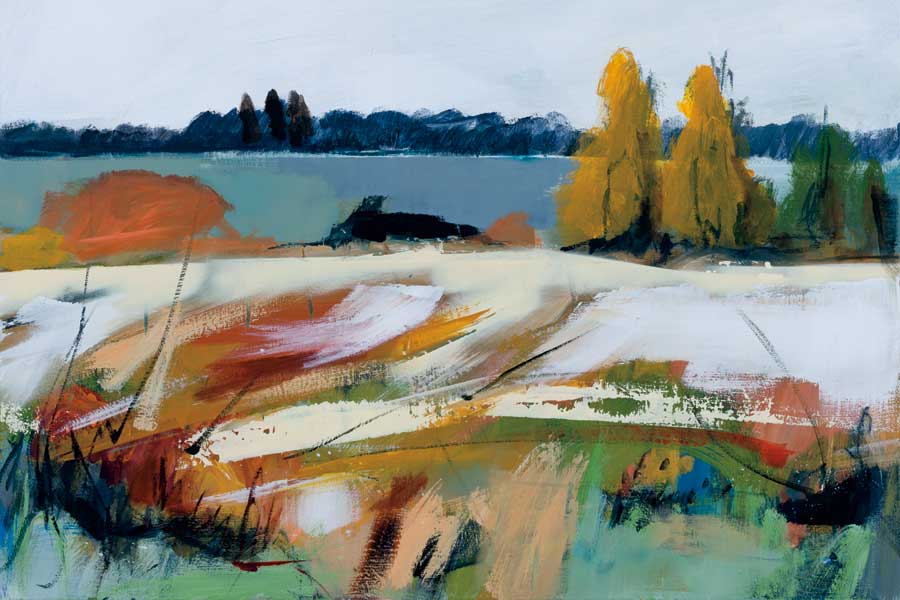 Along the River by artist  A. Fitzsimmons