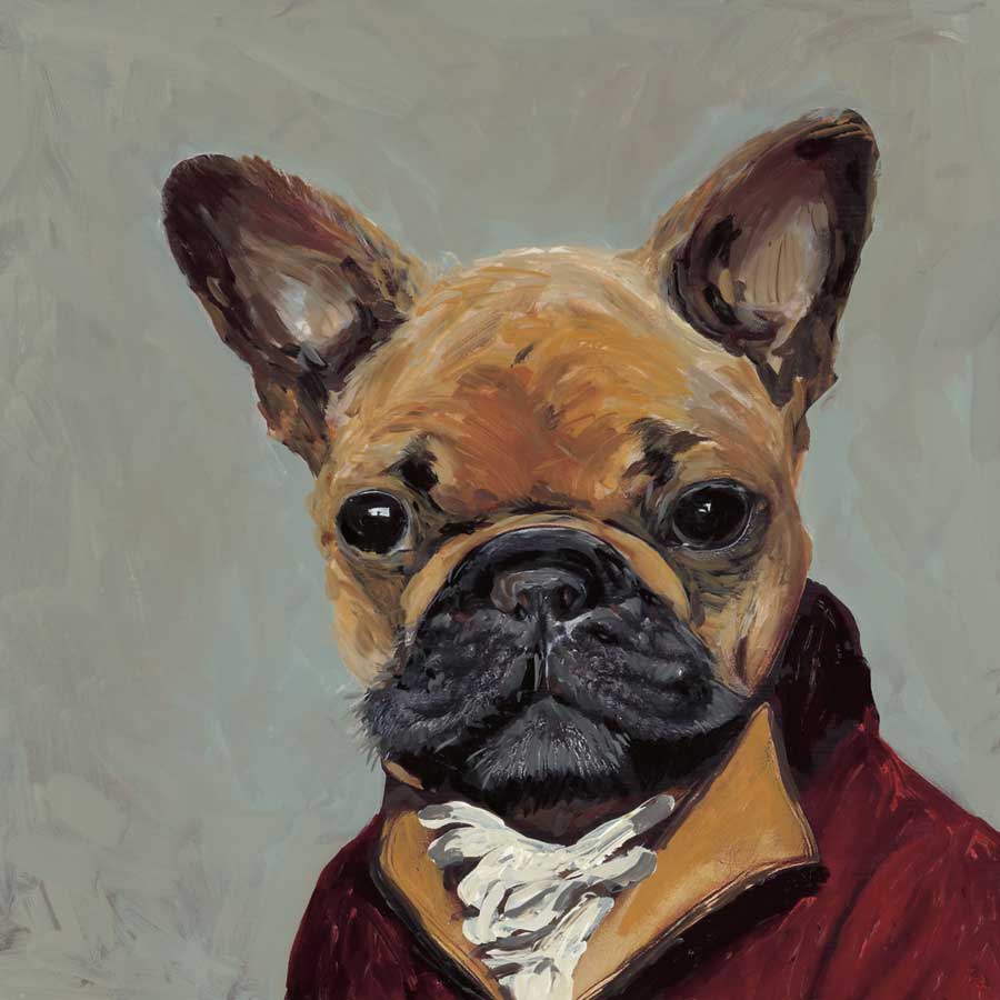 Monsieur Frenchie by artist Studio Bautista 