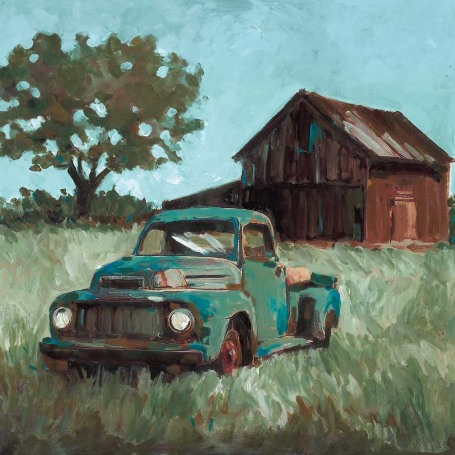 Old Blue by artist Studio Bautista 