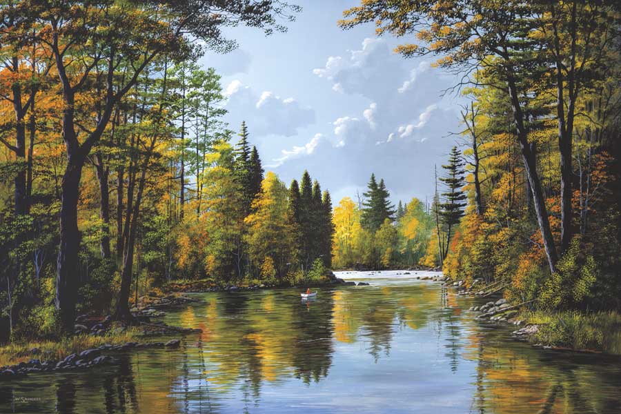 Drifting Along by artist Bill Saunders